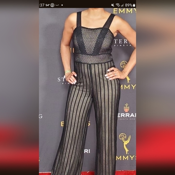 NWOT Crochet Jumpsuit by Venus - Picture 3 of 4